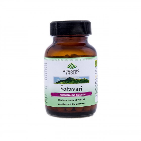 Šatavari BIO 60 kapslí Organic India