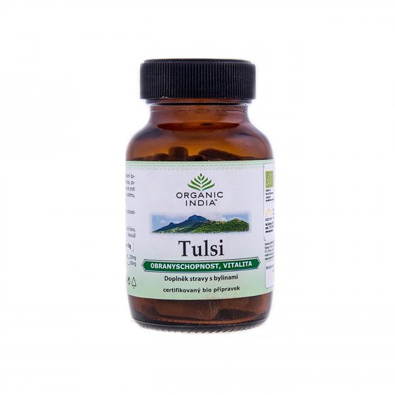 Tulsi BIO 60 kapslí Organic India